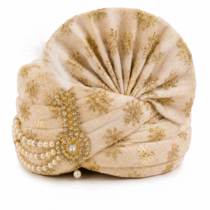 royal cream wedding safa front
